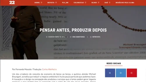 Entrevista Revista 22 Com Michael Braungart Thumb