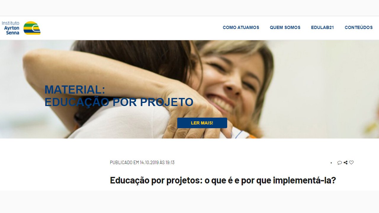 educação pro projetos