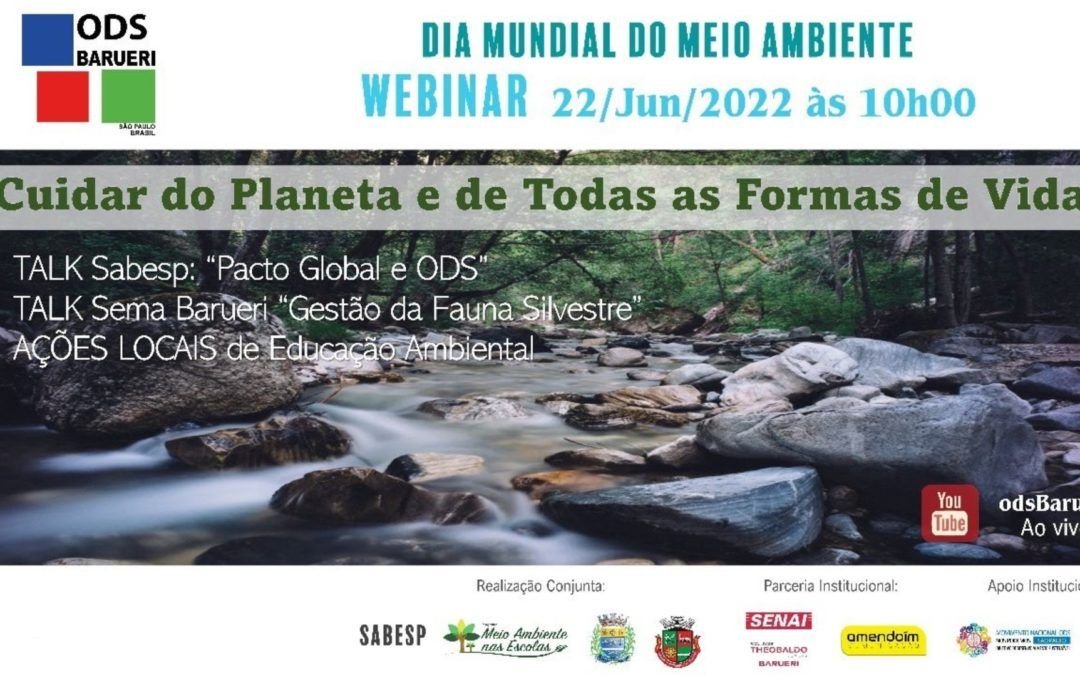 PMANE participa do Webinar do mês do Meio Ambiente