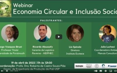 Webinar “Economia Circular e Inclusão Social”
