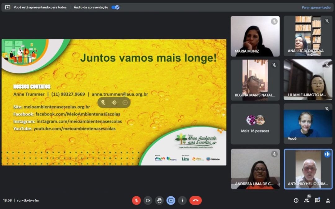 Professores e PMANE juntos para traçar estratégias para o segundo semestre