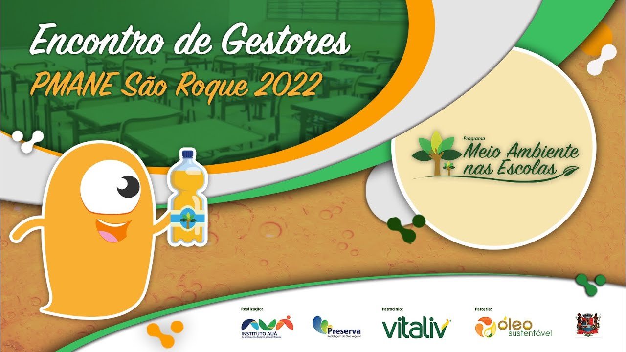 PMANE realiza encontro de gestores em São Roque