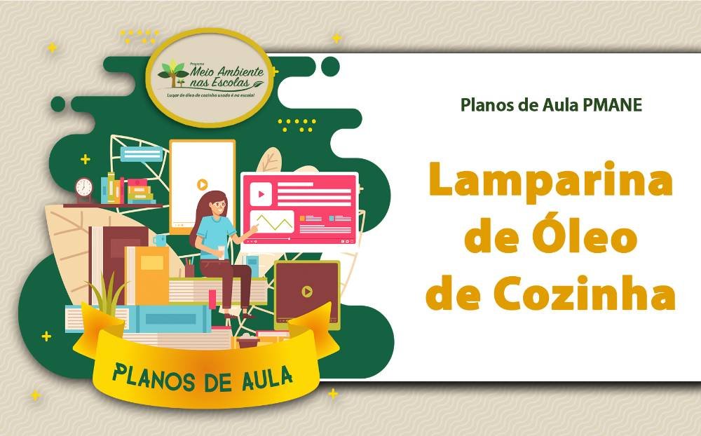 Lamparina de óleo de cozinha